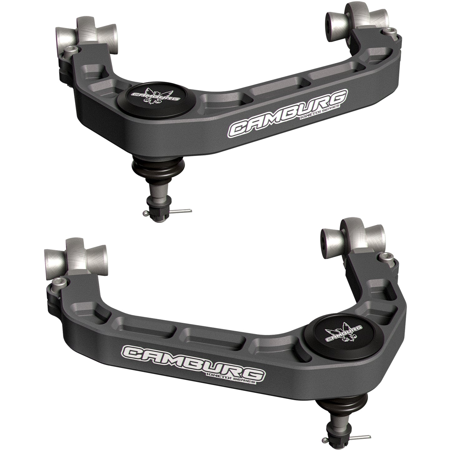 Camburg Ford F-150 2wd/4wd '04-14 KINETIK Performance Billet X-Joint XL Upper Arms (GRAY)