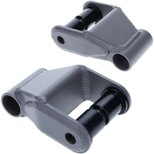 Camburg Engineering 2015-2023 Ford F-150 MIG Welded Leaf Spring Shackle Kit (Stock Length) CAM-120021
