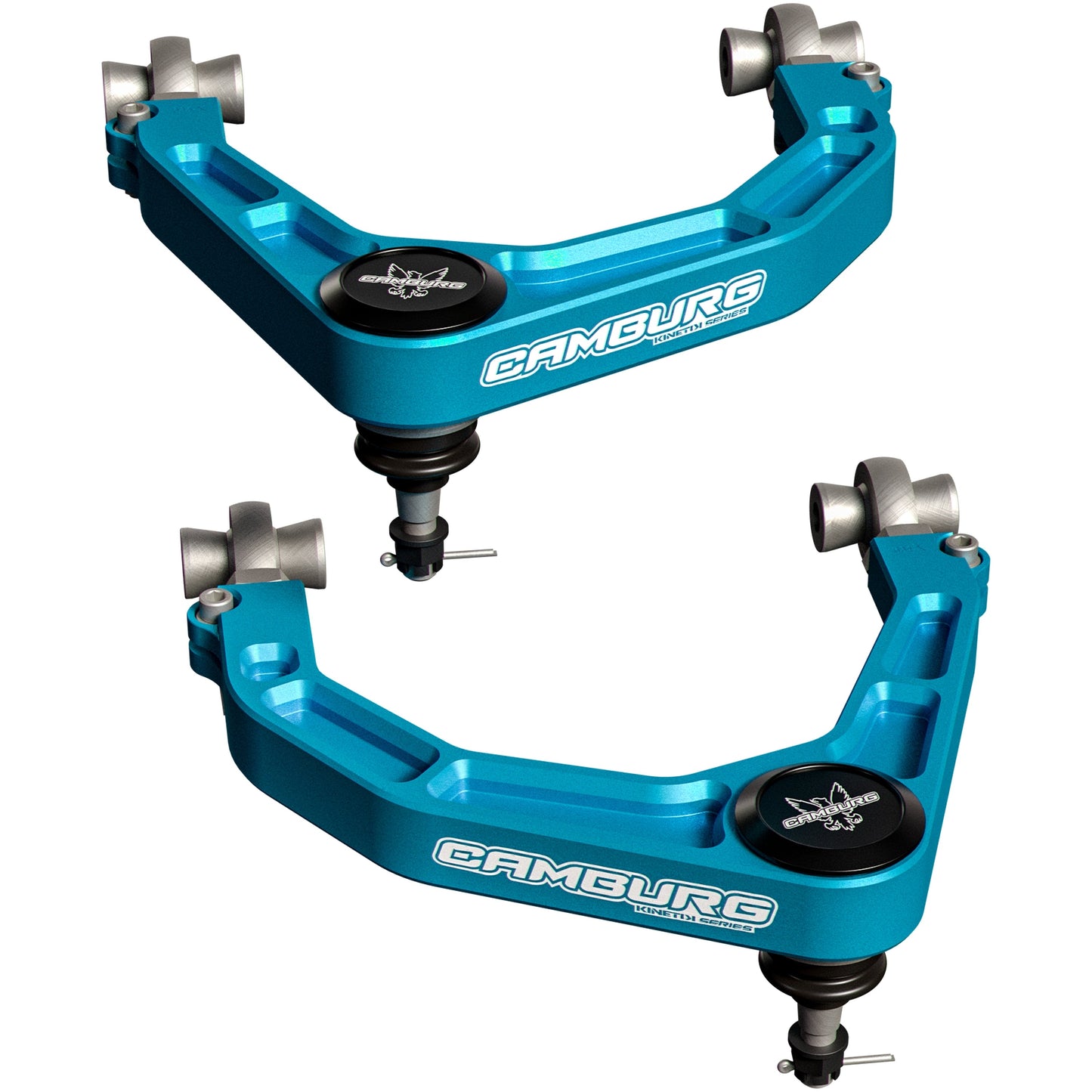 Camburg Engineering 2017-2020 Ford F-150 Raptor KINETIK Series X-Joint XL Upper Control Arm Kit Blue