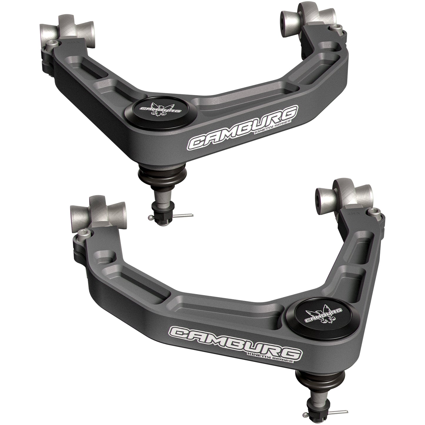 Camburg Engineering 2017-2020 Ford F-150 Raptor KINETIK Series X-Joint XL Upper Control Arm Kit Gray