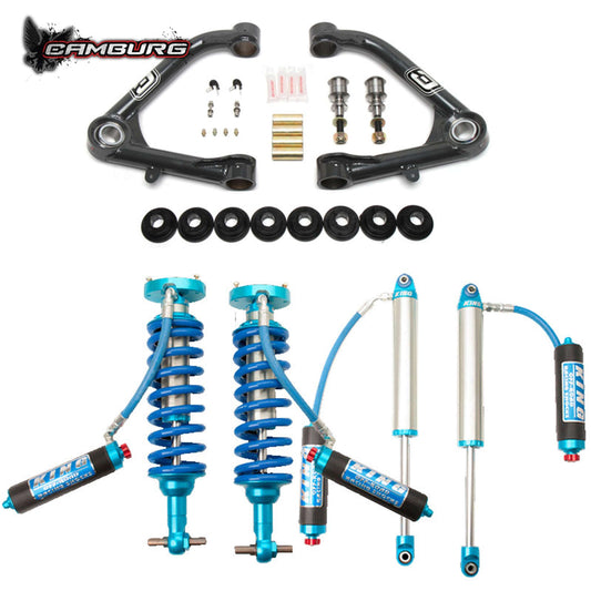 Camburg Engineering 4WD 2019-2024 Chevrolet Silverado 1500 | GMC Sierra 1500 Trail Boss/AT4 King 2.5 Lift Kit CAM-210075-U