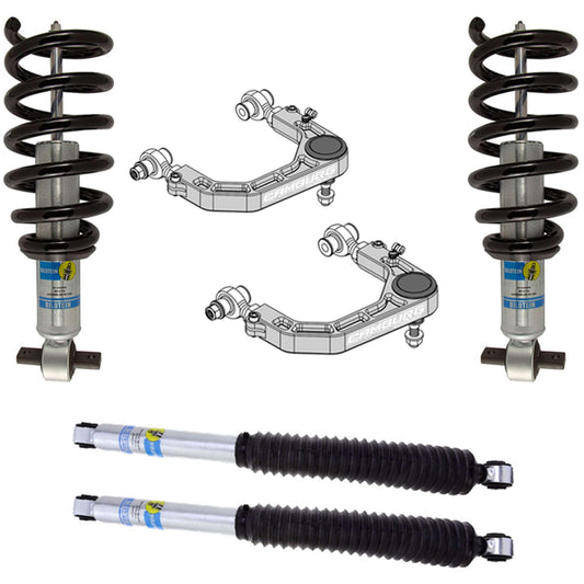 Camburg Engineering 2WD/4WD 2019-2024 Chevrolet Silverado 1500 | GMC Sierra 1500 Excludes Trail Boss/AT4 Bilstein 6112 KINETIK Series Lift Kit CAM-210094-K