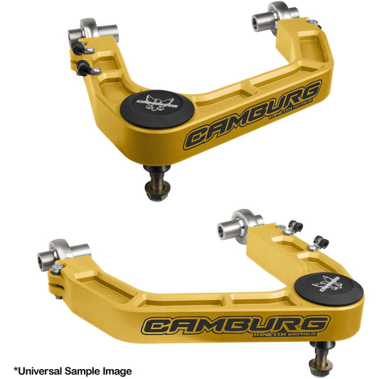 Camburg Engineering Toyota Tacoma '05-23 | 4-Runner '03-24 | FJ '07-14 KINETIK V2 Performance Billet Uniball Upper Arms (GOLD) CAM-310184-GLD