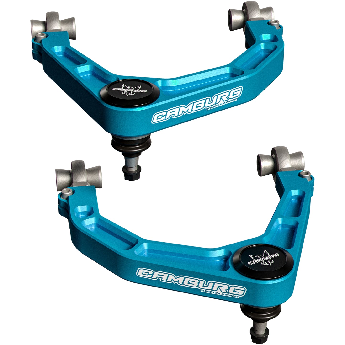 Camburg Ford F-150 Raptor '21-25 KINETIK Performance Billet X-Joint XL Upper Arms (BLUE)